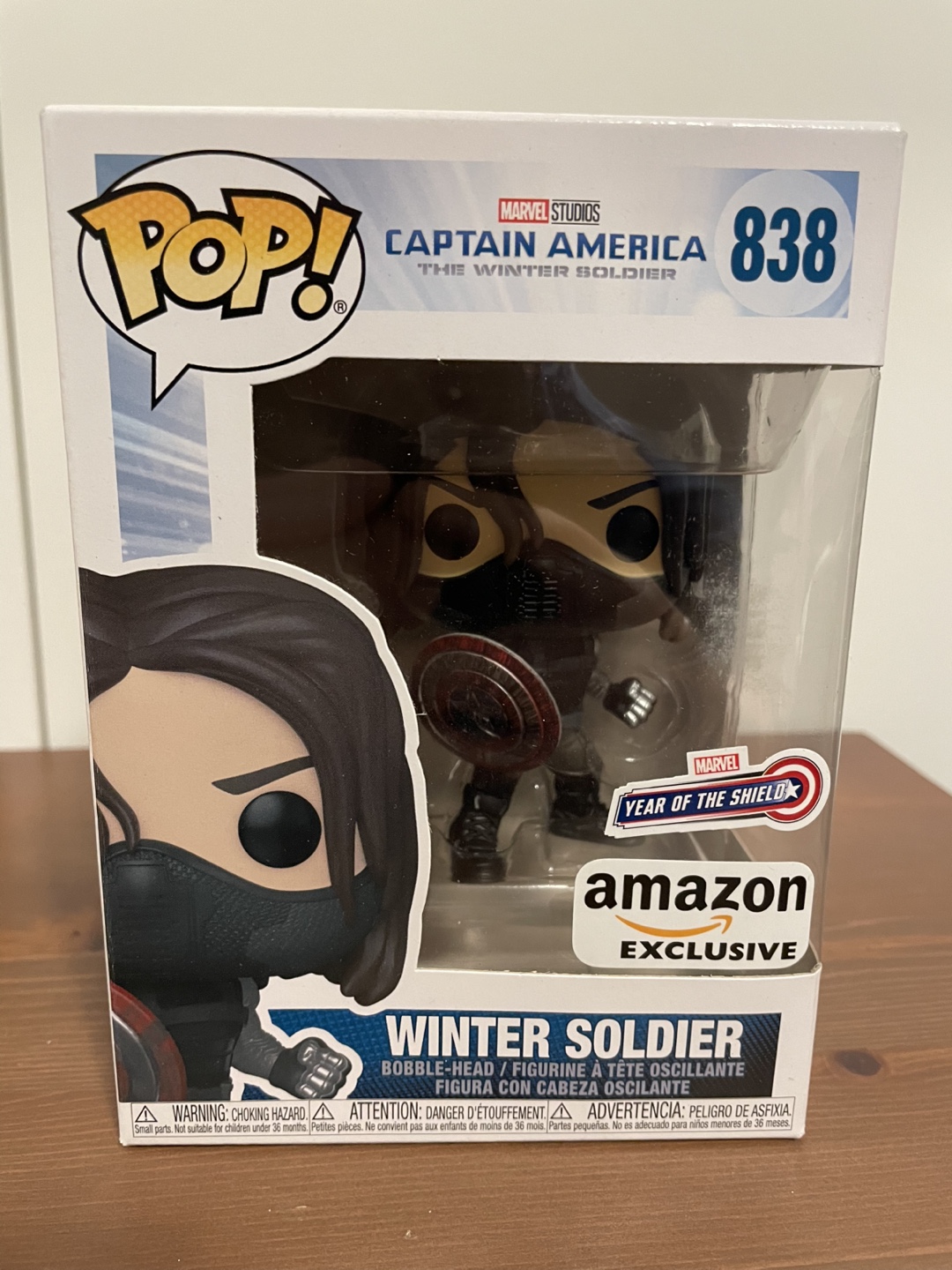 Funko Pop! Marvel Winter Soldier #838 - Amazon Exclusive