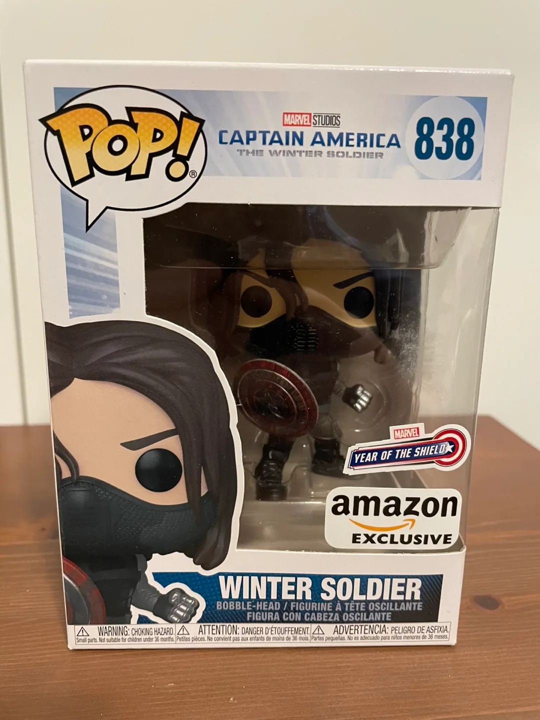 Funko Pop! Marvel Winter Soldier #838 - Amazon Exclusive thumbnail