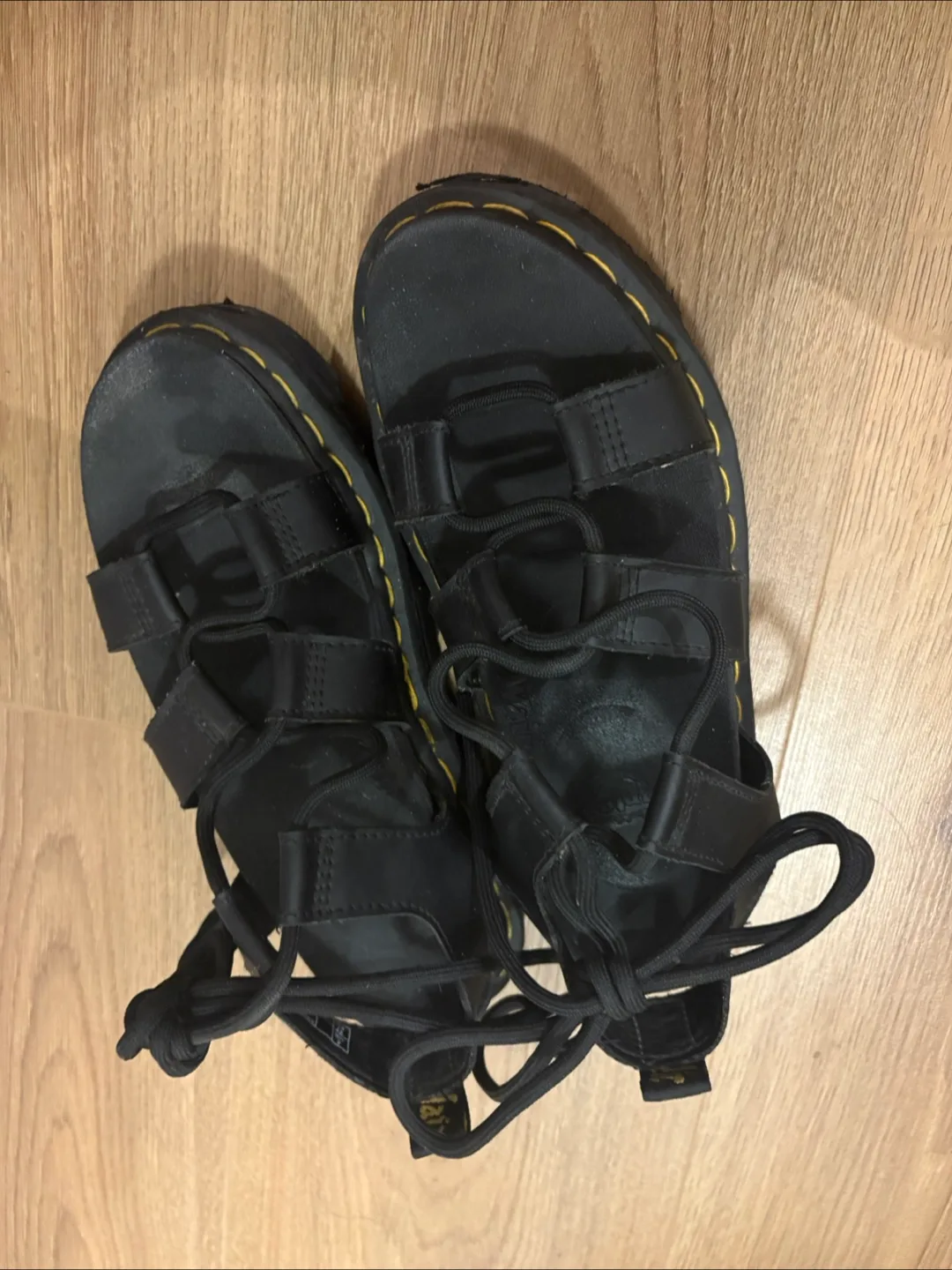 Dr. Martens Blaire Black Sandals thumbnail