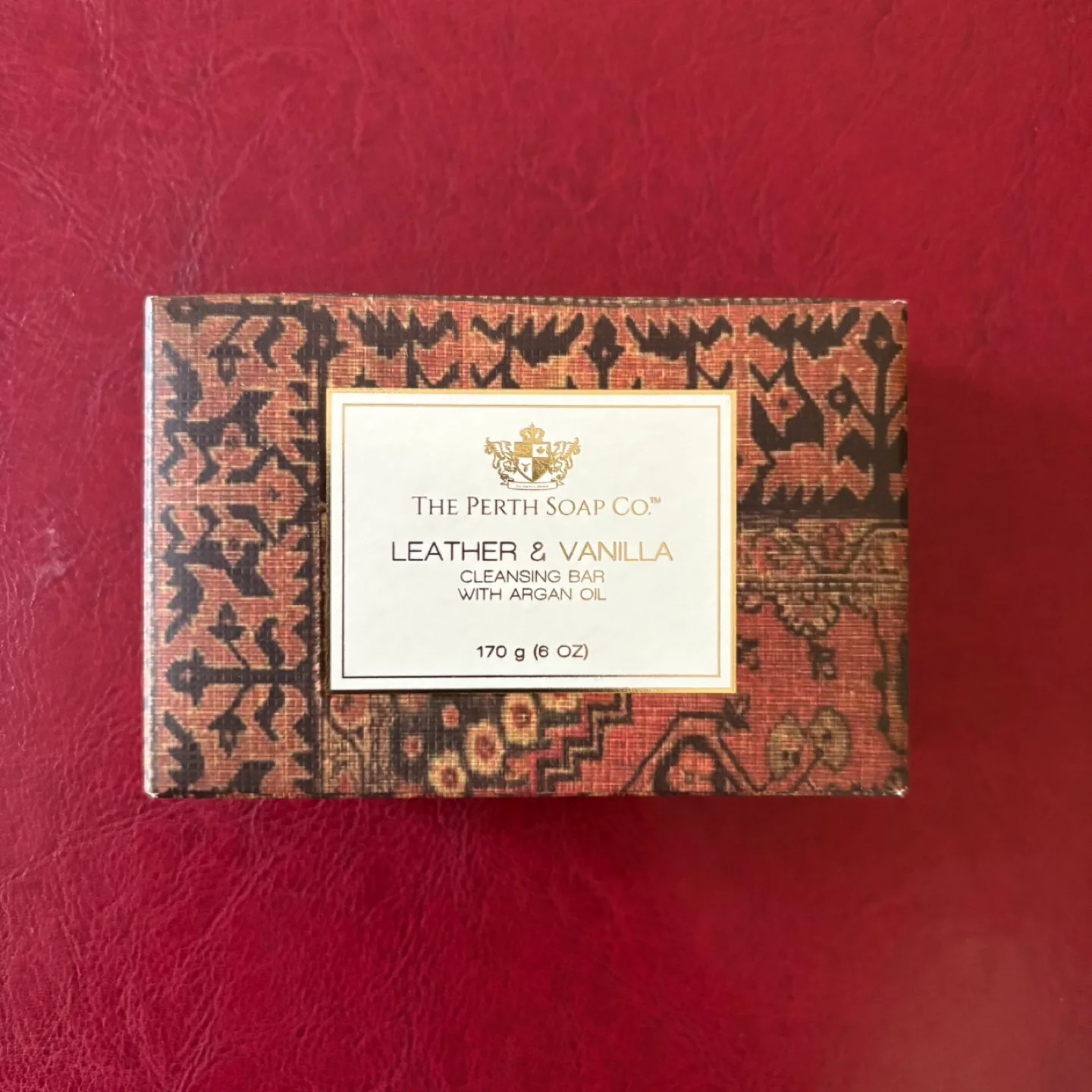 The Perth Soap Co. Leather & Vanilla Cleansing Bar thumbnail