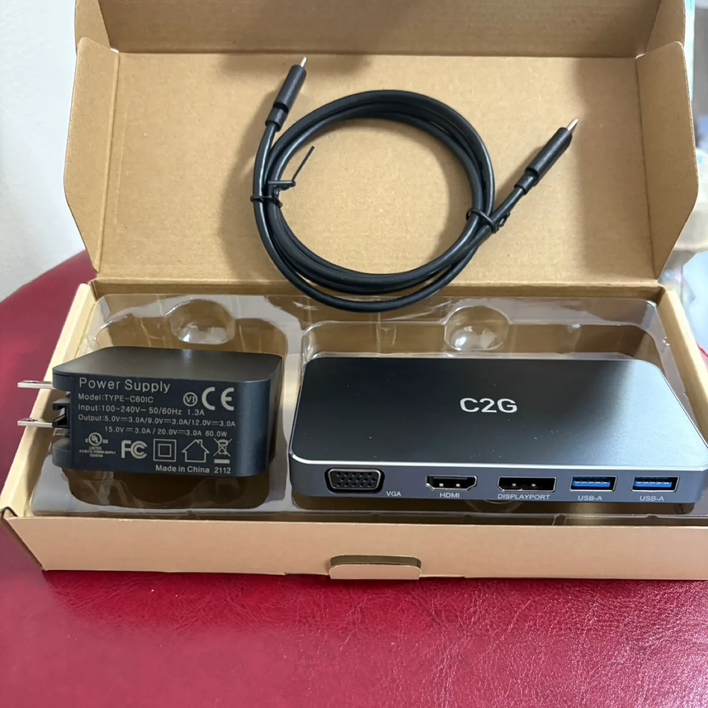 New C2G USB-C MST Docking Station with HDMI thumbnail