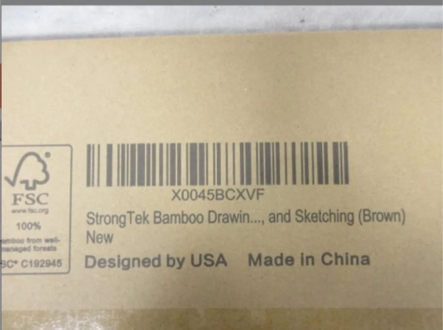 StrongTek Bamboo Table Easel - Adjustable Drawing Board image indicator(7)