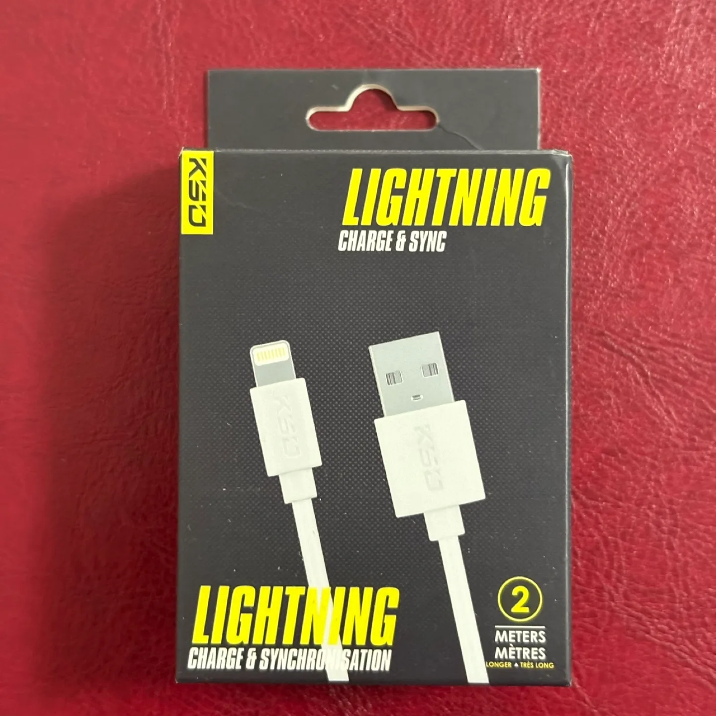 Lightning to USB Charge & Sync Cable - 2 Meters thumbnail