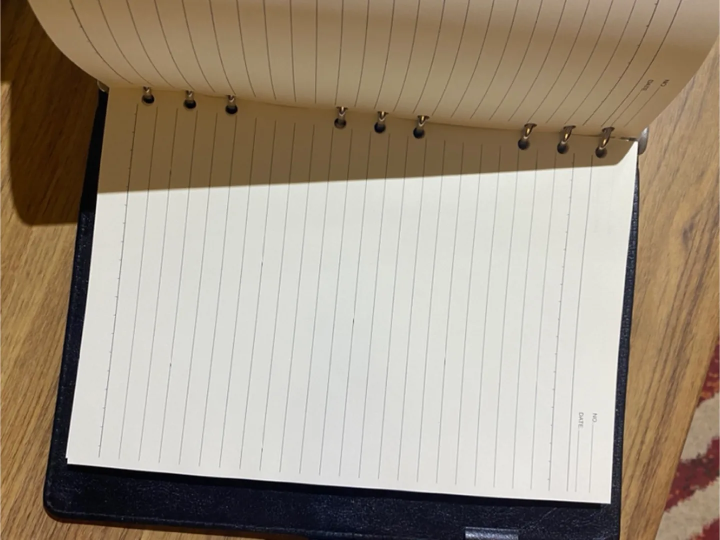 Leather Refillable Journal image indicator(2)