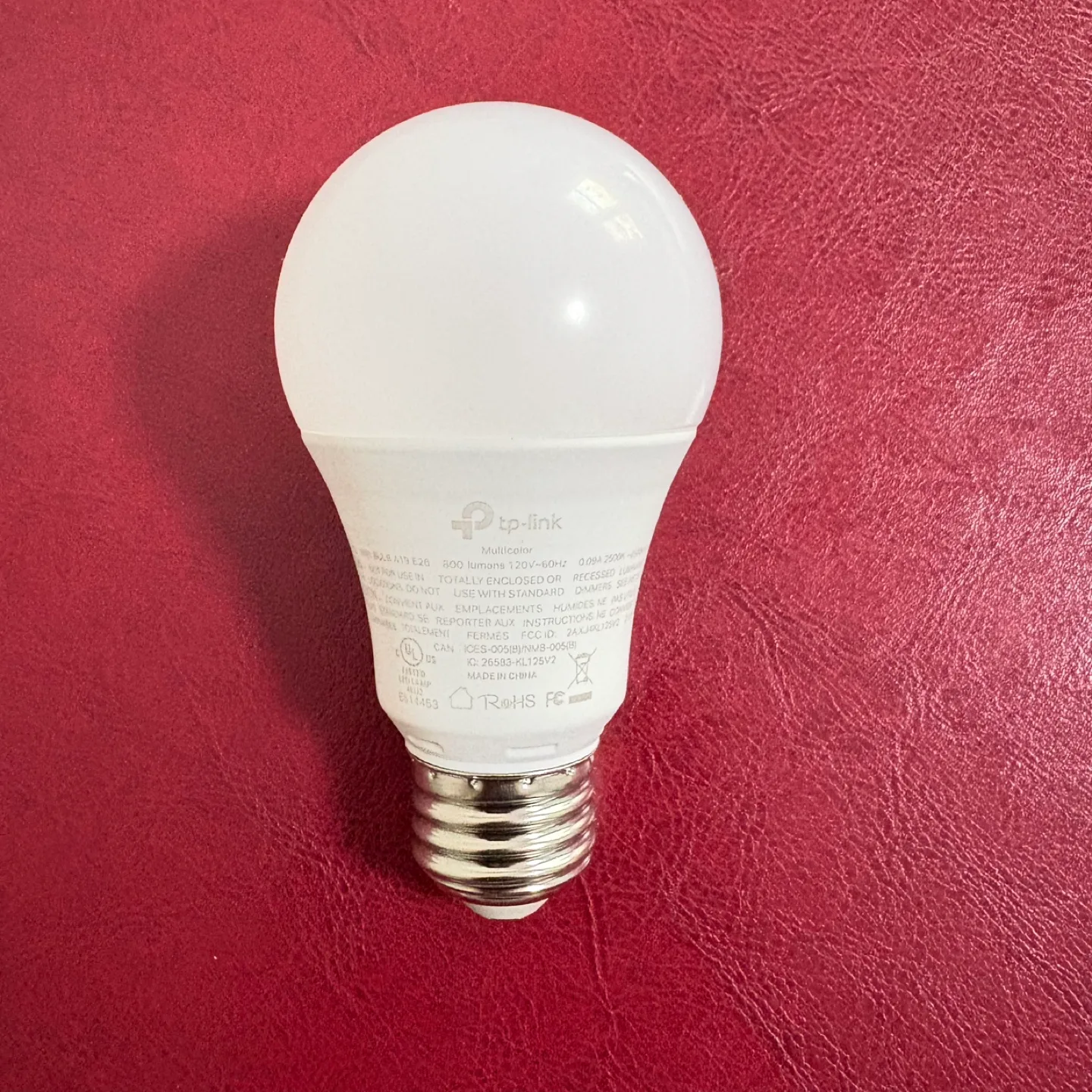 TP-Link Multicolor Smart LED Light Bulb thumbnail