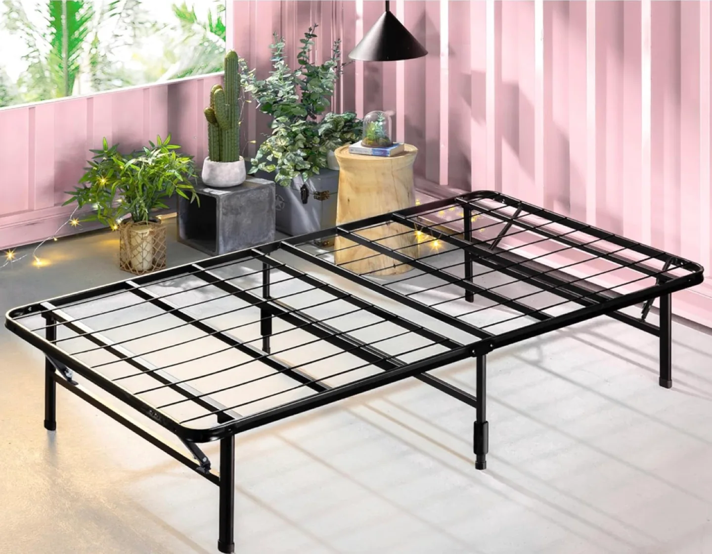 Metal 14” Bed Frame Tool-free - Twin Size thumbnail