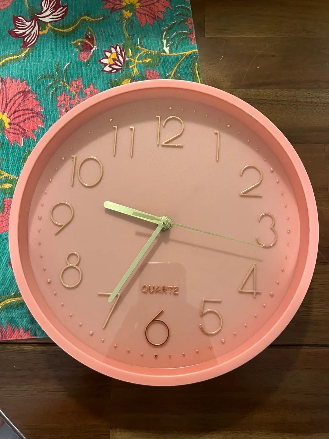 Pink Quartz Wall Clock thumbnail