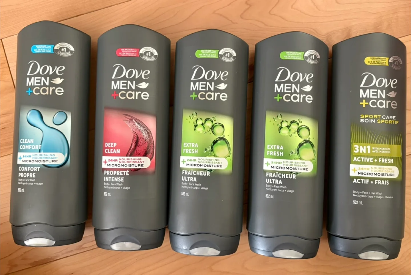 $5 Each Dove Men+Care Body Wash (532 mL) thumbnail