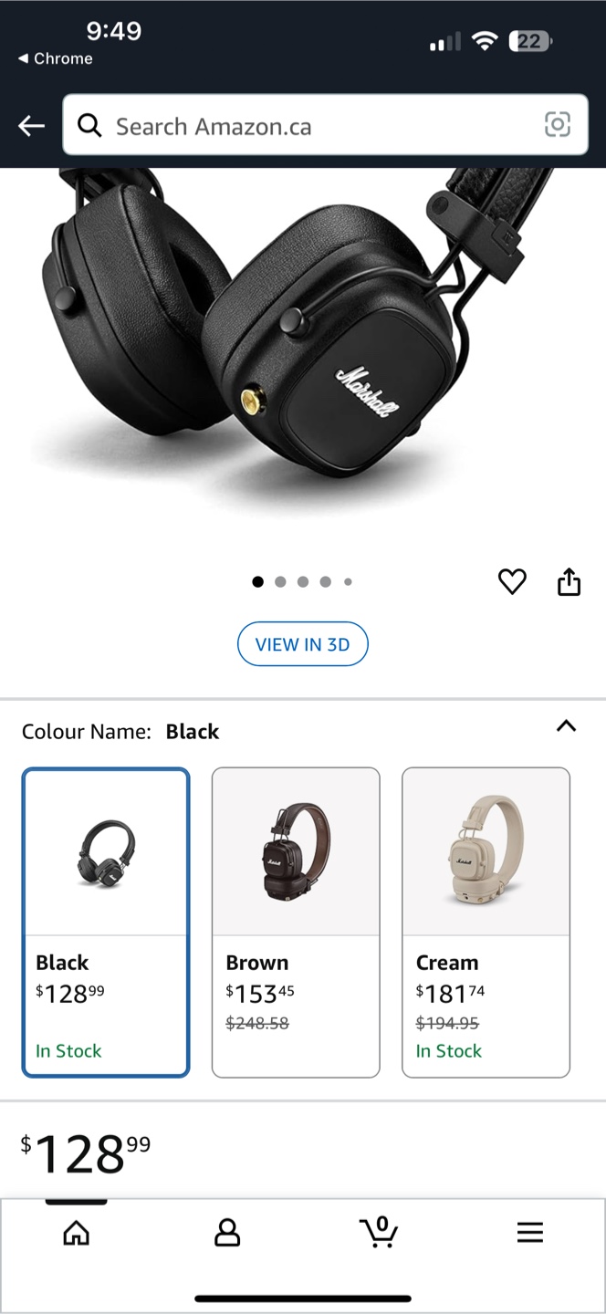 Marshall Headphones - Black - photo 5