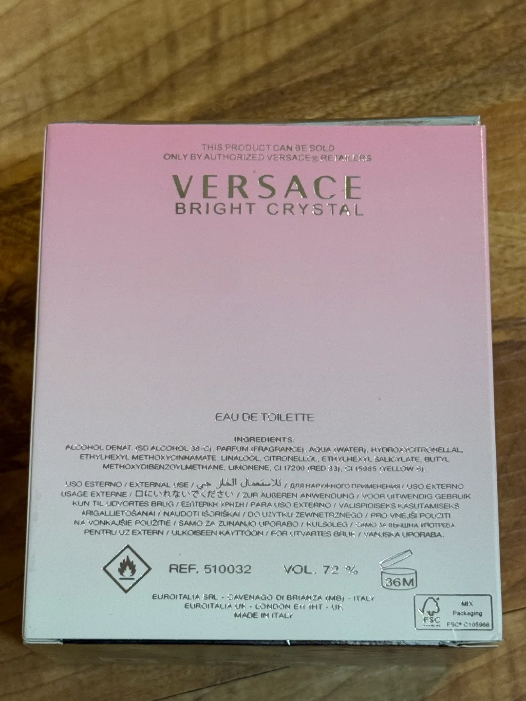 Versace Bright Crystal Eau de Toilette 90ml image indicator(2)