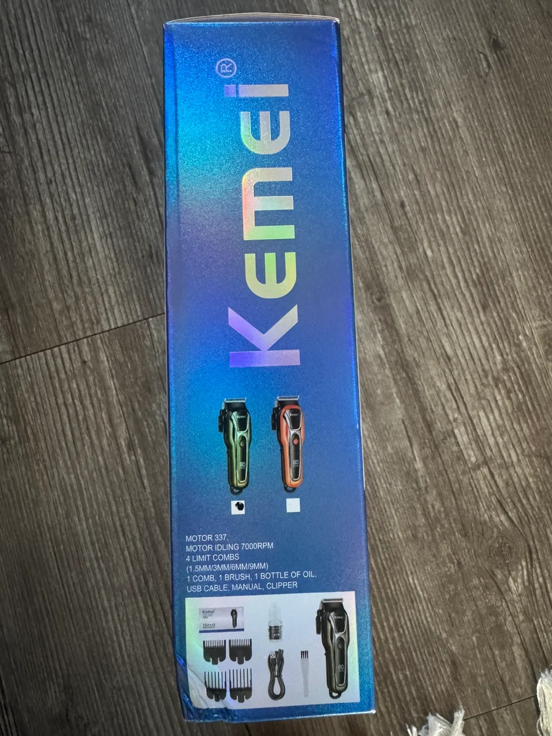 New Kemei KM-PG1990A Professional Hair Clipper image indicator(5)