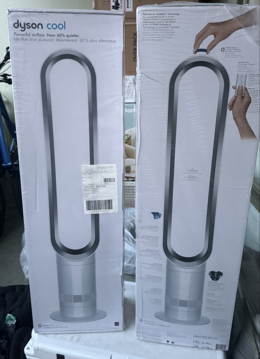 Dyson Cool Tower Fan (White/Silver) - photo 3