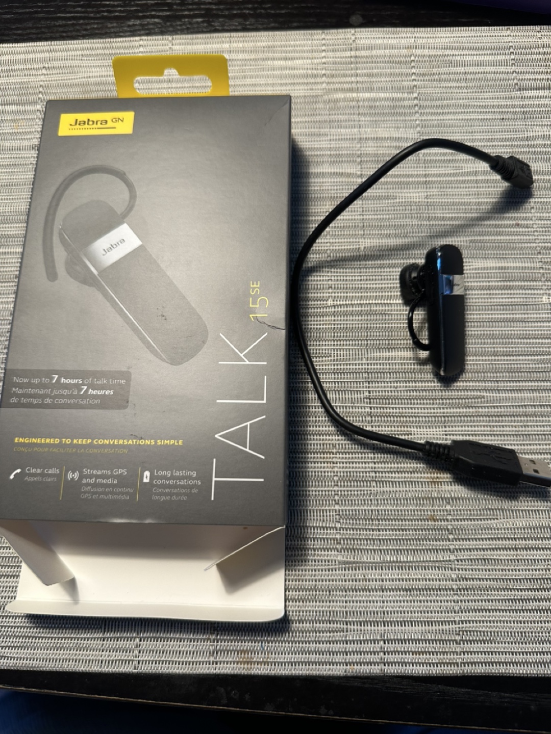 Jabra Talk 15se Bluetooth Headset - New in Box! - photo 3