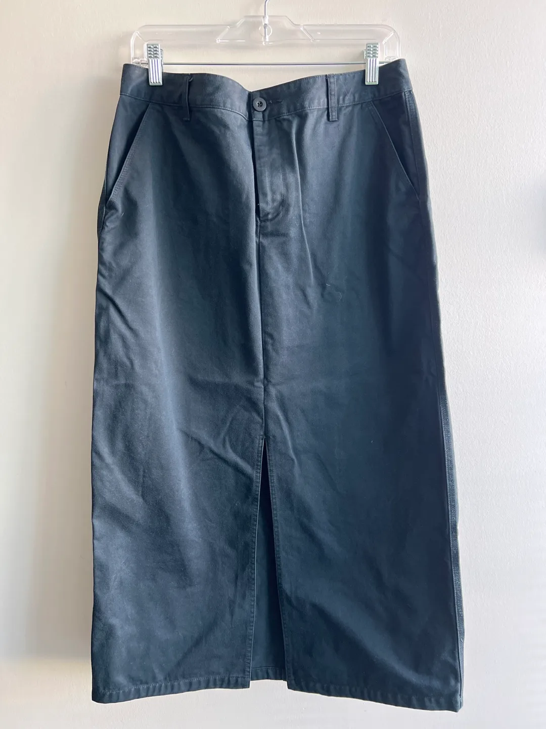 Gap Hutton Long Black Skirt - Size 12 thumbnail