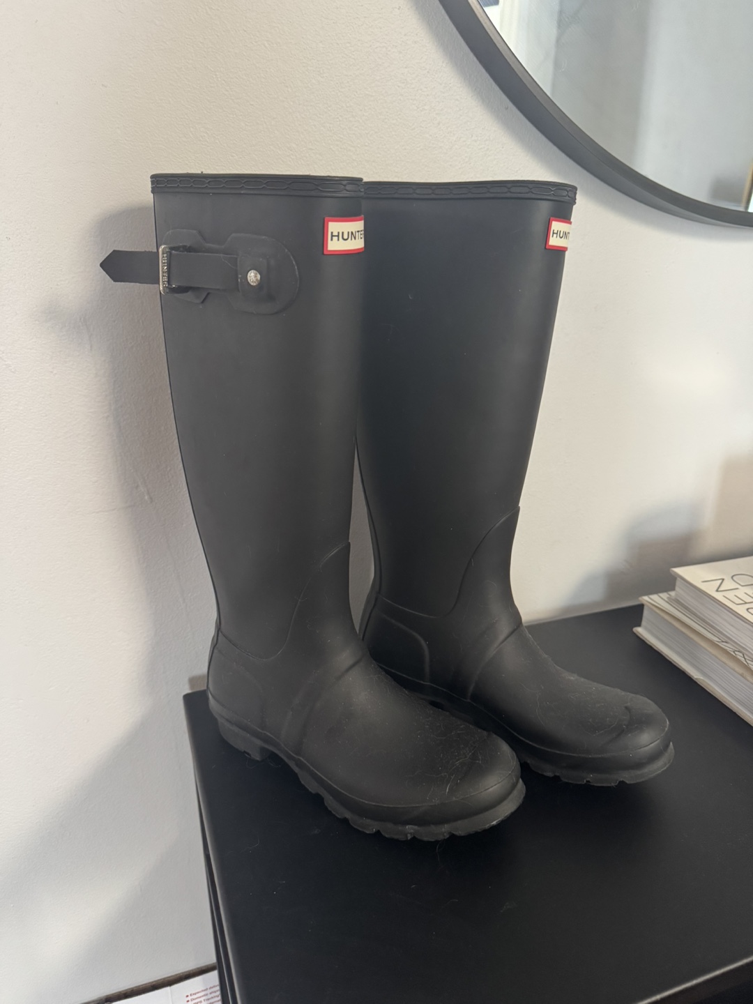 Hunter Women's Black Rain Boots - photo 2