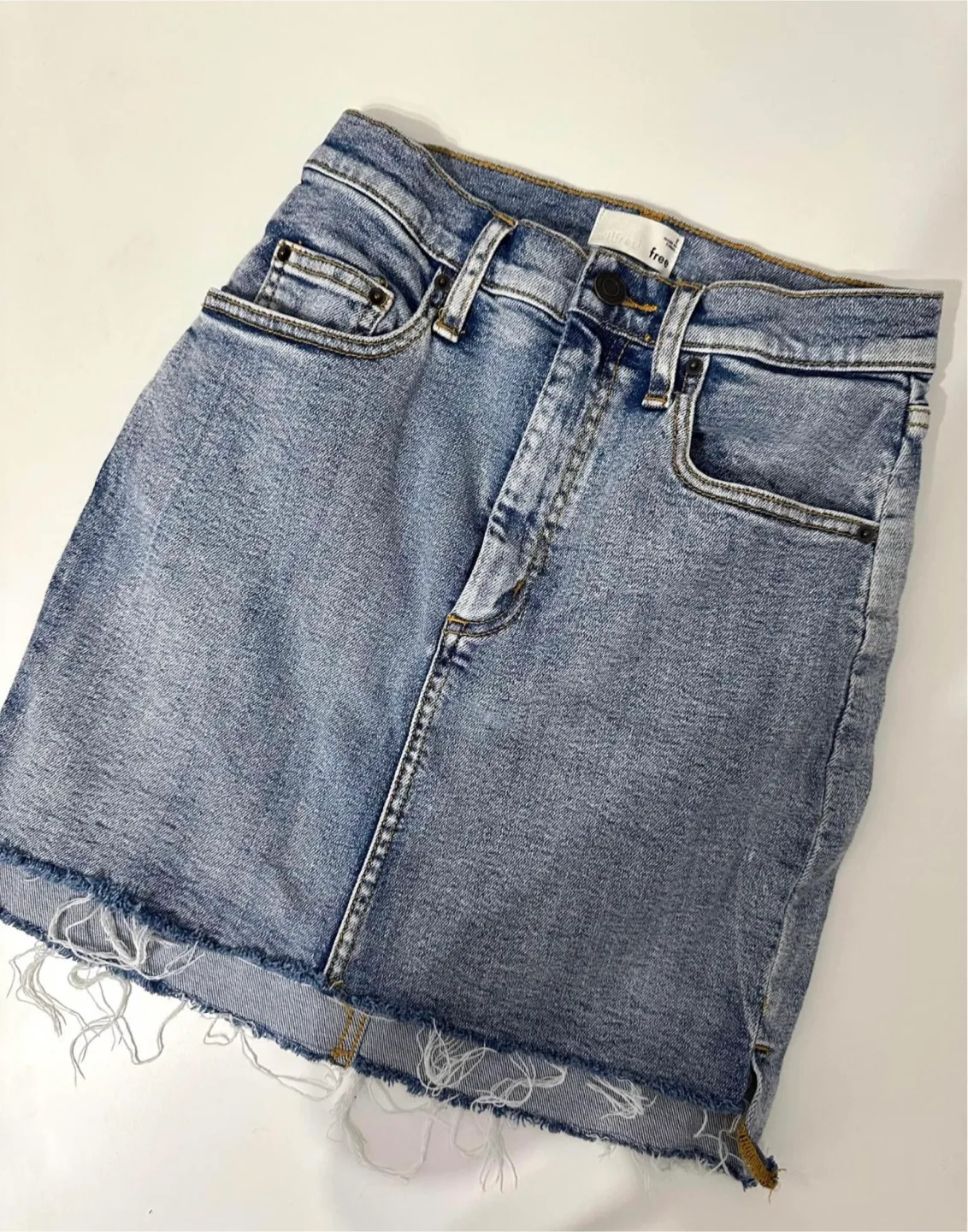 wilfred denim skirt thumbnail