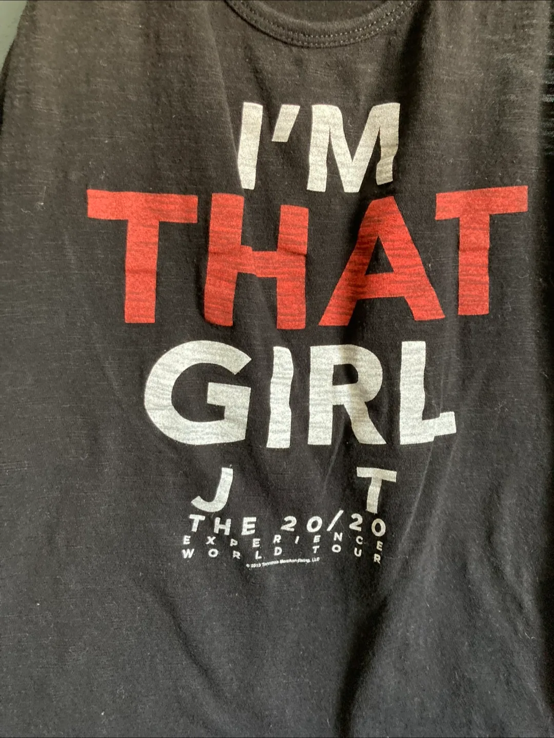 Justin Timberlake "I'm That Girl" Tank Top - Size M thumbnail