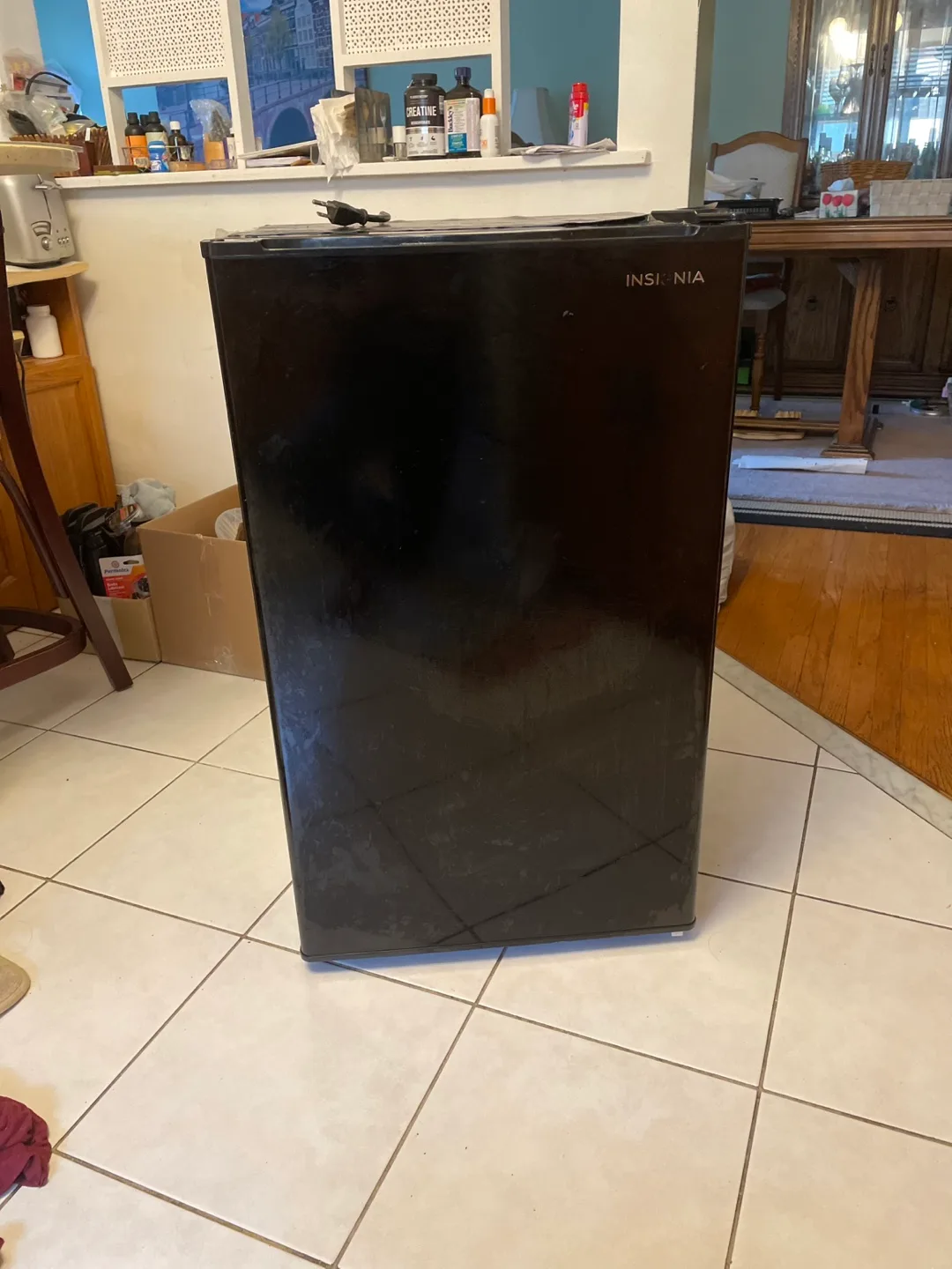 Insignia Mini Fridge - Black thumbnail