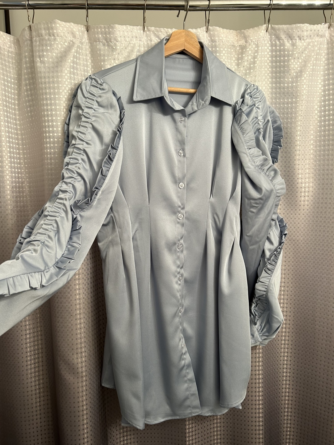 Akira, never worn, sky blue L party dress - photo 2