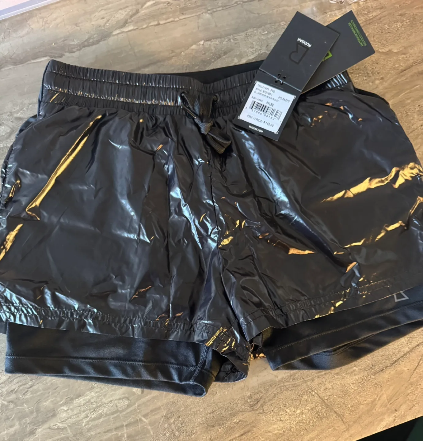 Rudsak Rylee Black Shorts - Size P/S thumbnail
