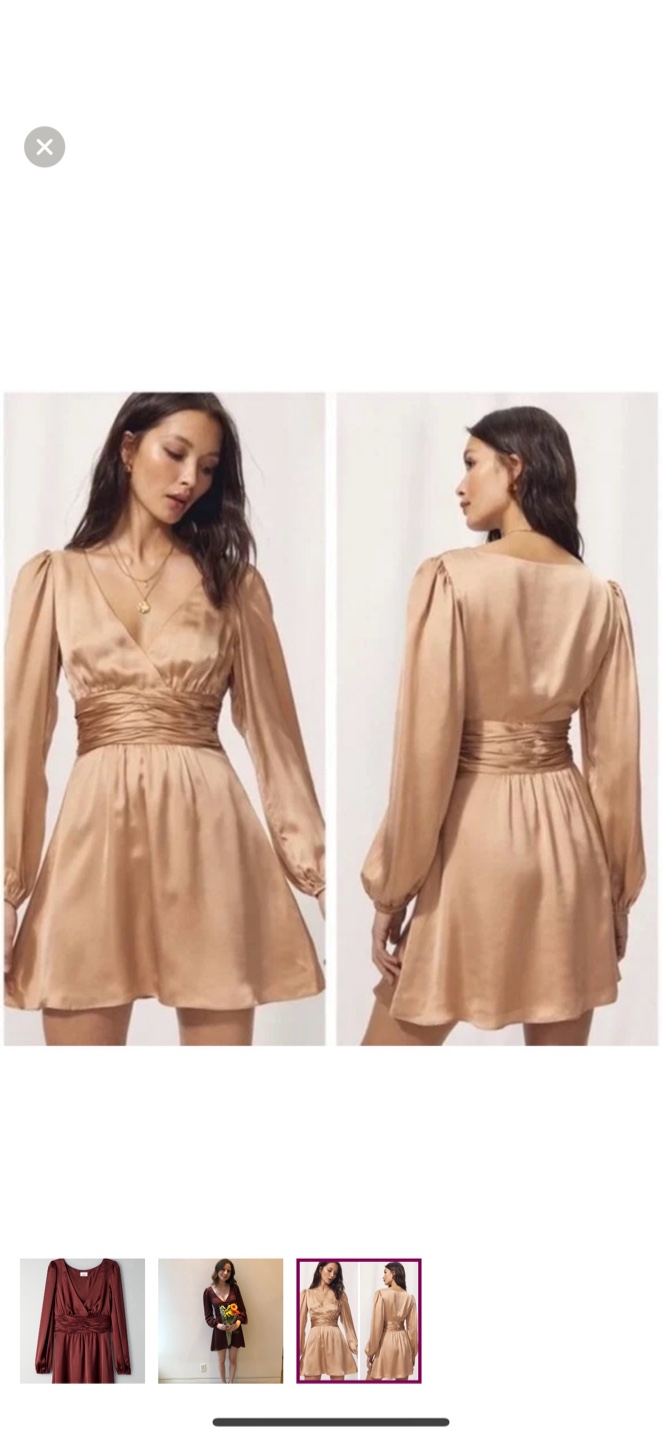 Wilfred Long Sleeve Mini Dress - photo 2