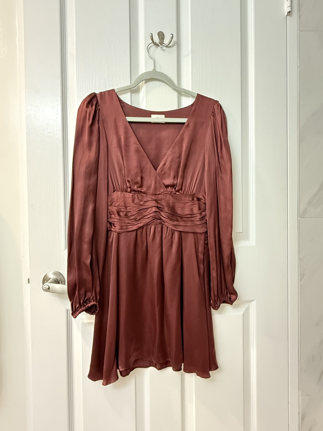 Wilfred Long Sleeve Mini Dress - photo 3