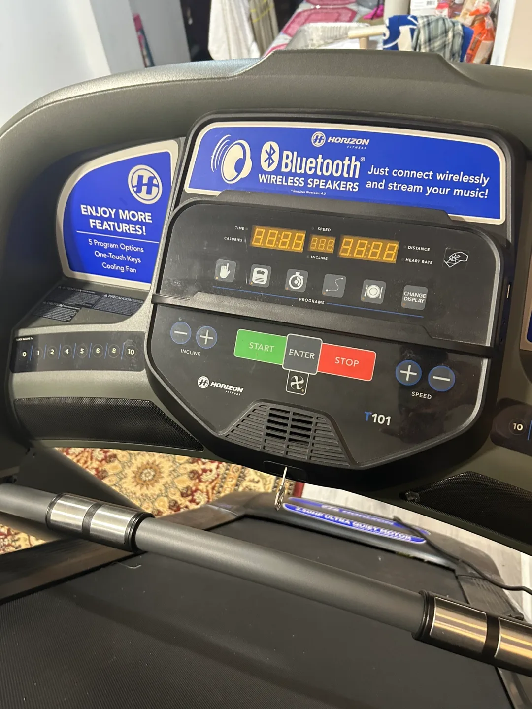 Horizon Fitness T101 Treadmill thumbnail