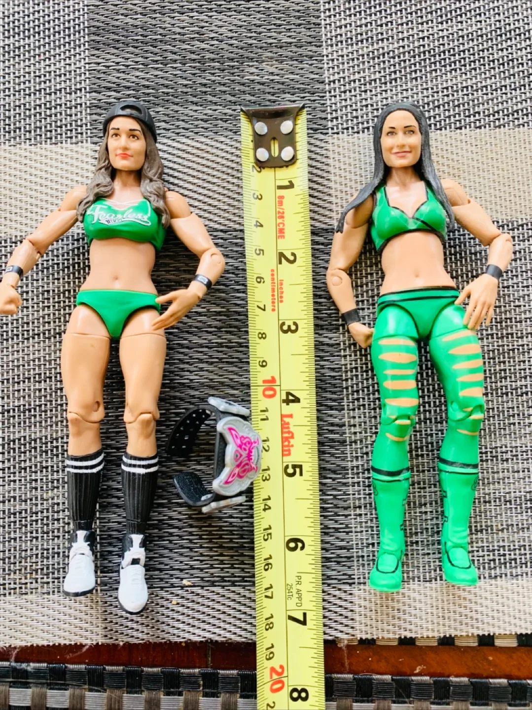 WWE: Bella Twins Action Figure w/ DIVA Belt image indicator(4)