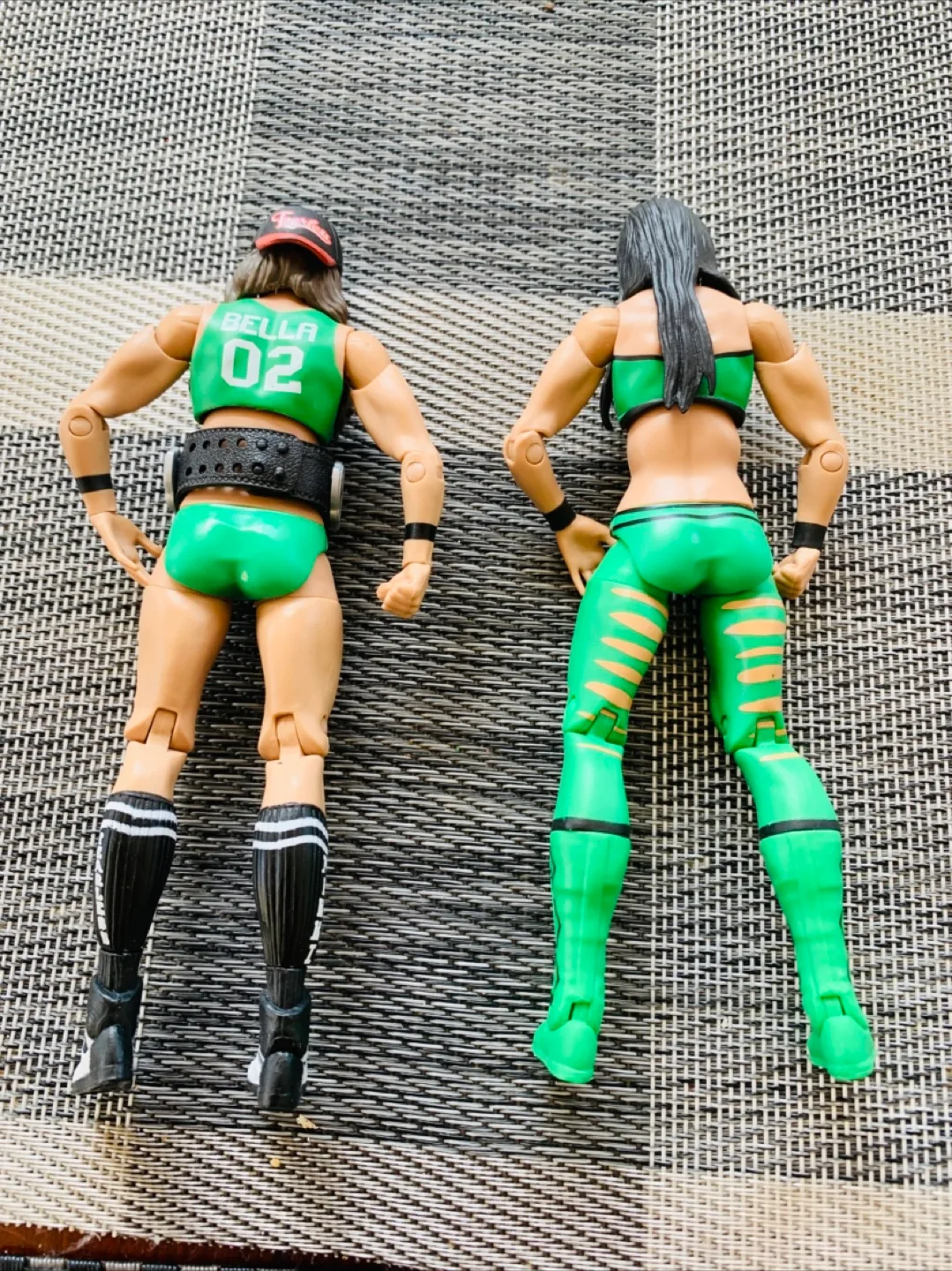 WWE: Bella Twins Action Figure w/ DIVA Belt image indicator(2)