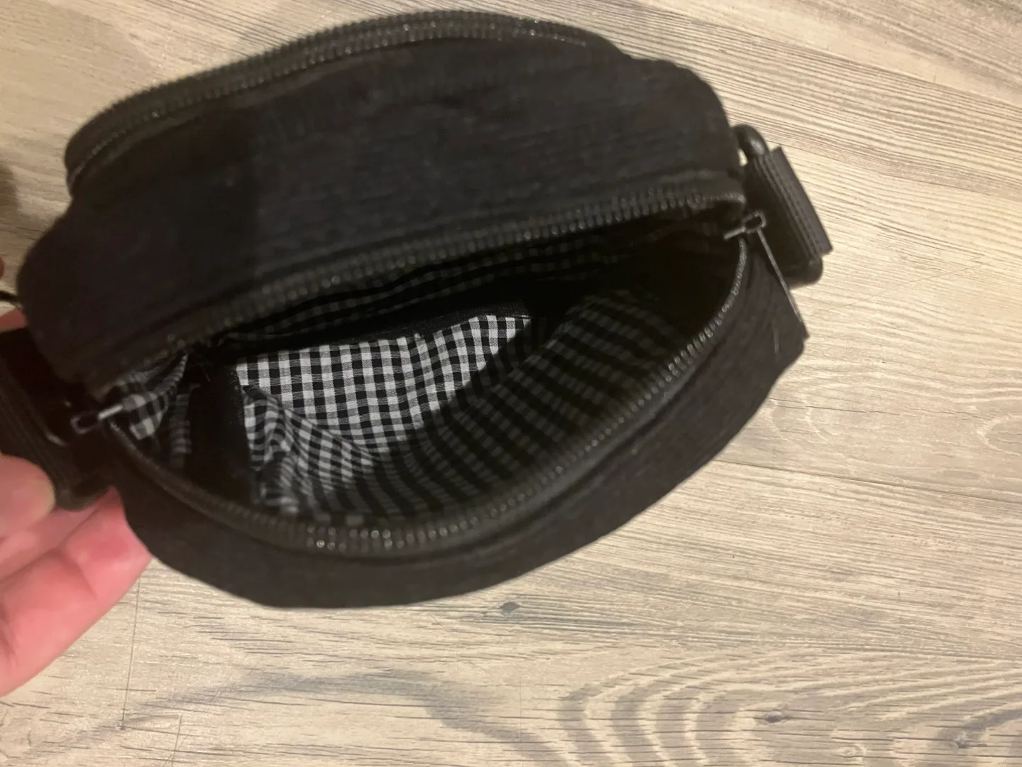 Black Corduroy Pouch image indicator(4)