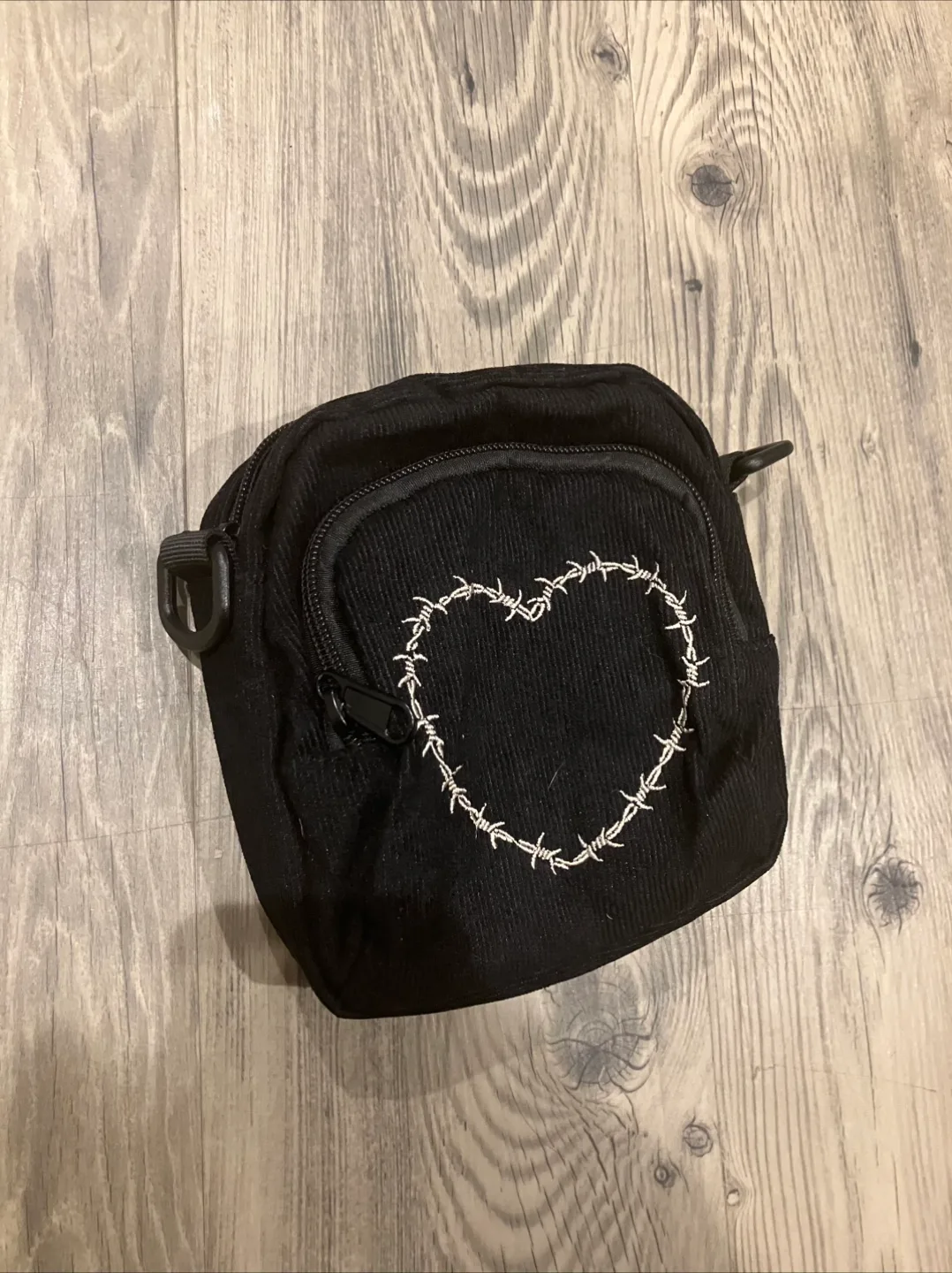 Black Corduroy Pouch image indicator(6)