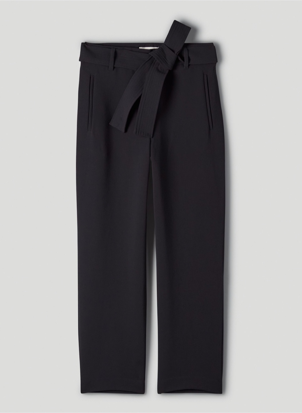 Wilfred Black Tie-Waist Pants - Size 4