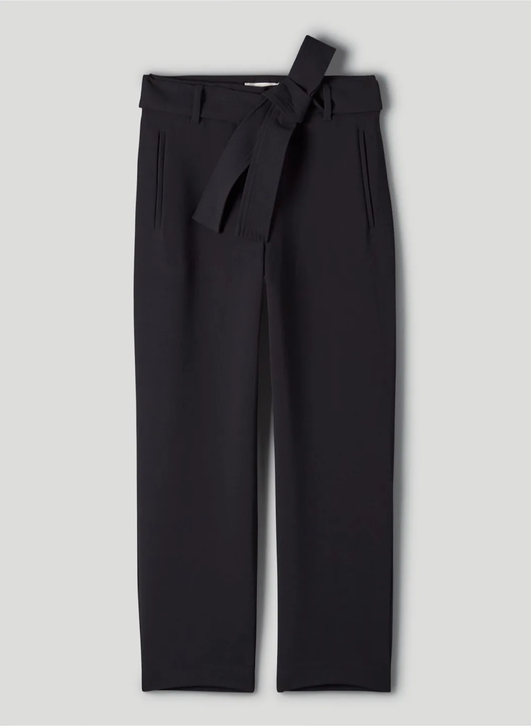 Wilfred Black Tie-Waist Pants - Size 4 thumbnail