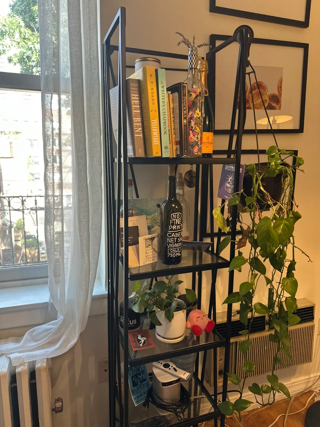 Black Metal Bookshelf thumbnail