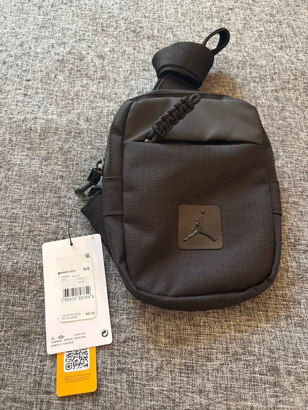 New Jordan MA9041 Black Sling Bag thumbnail