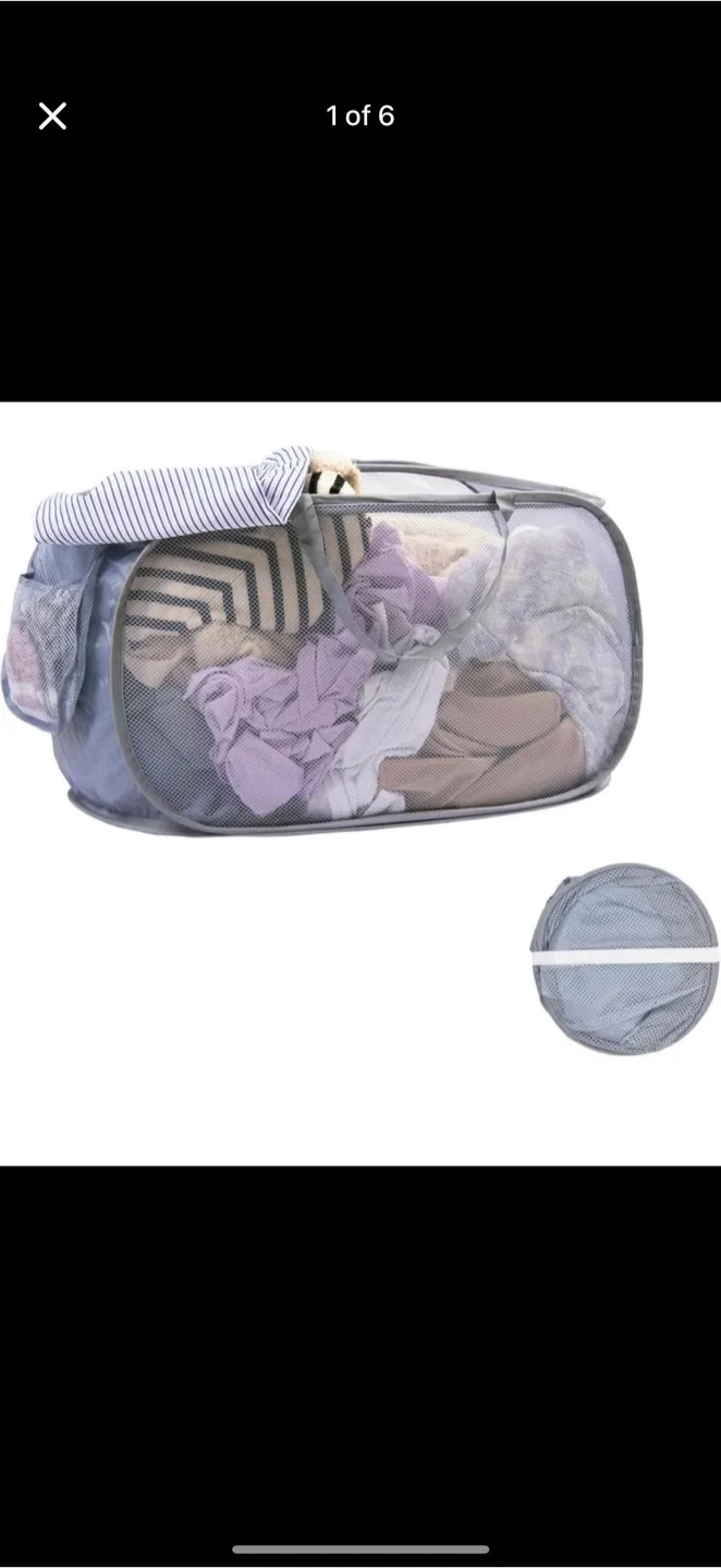 Hedonlee Pop-Up Laundry Basket, sealed thumbnail