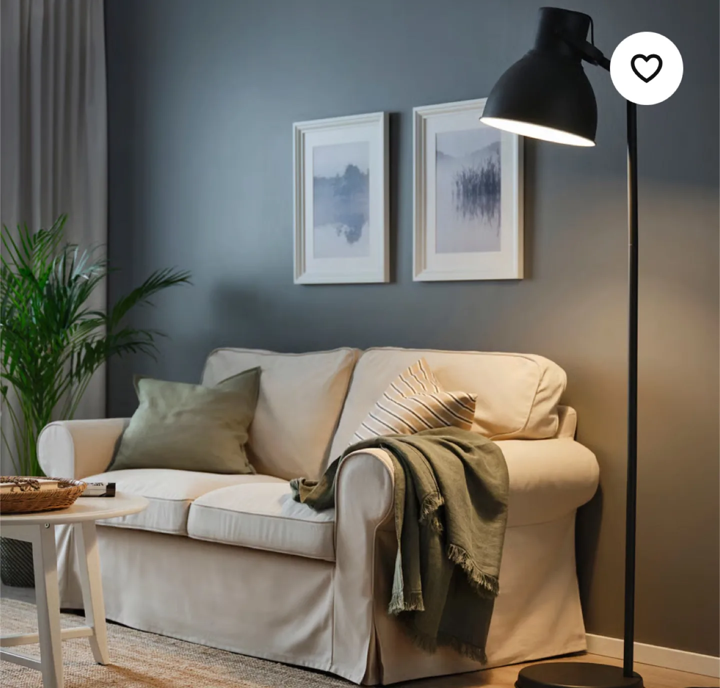 IKEA Hektar Floor Lamp - Black thumbnail