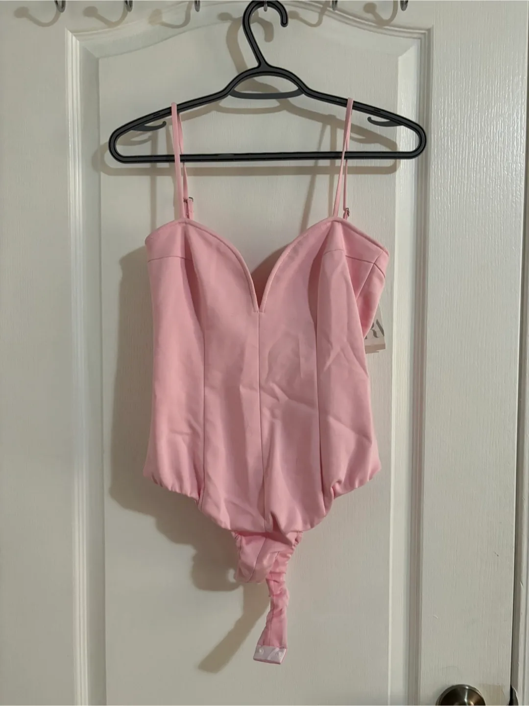 Zara Pink Bodysuit thumbnail