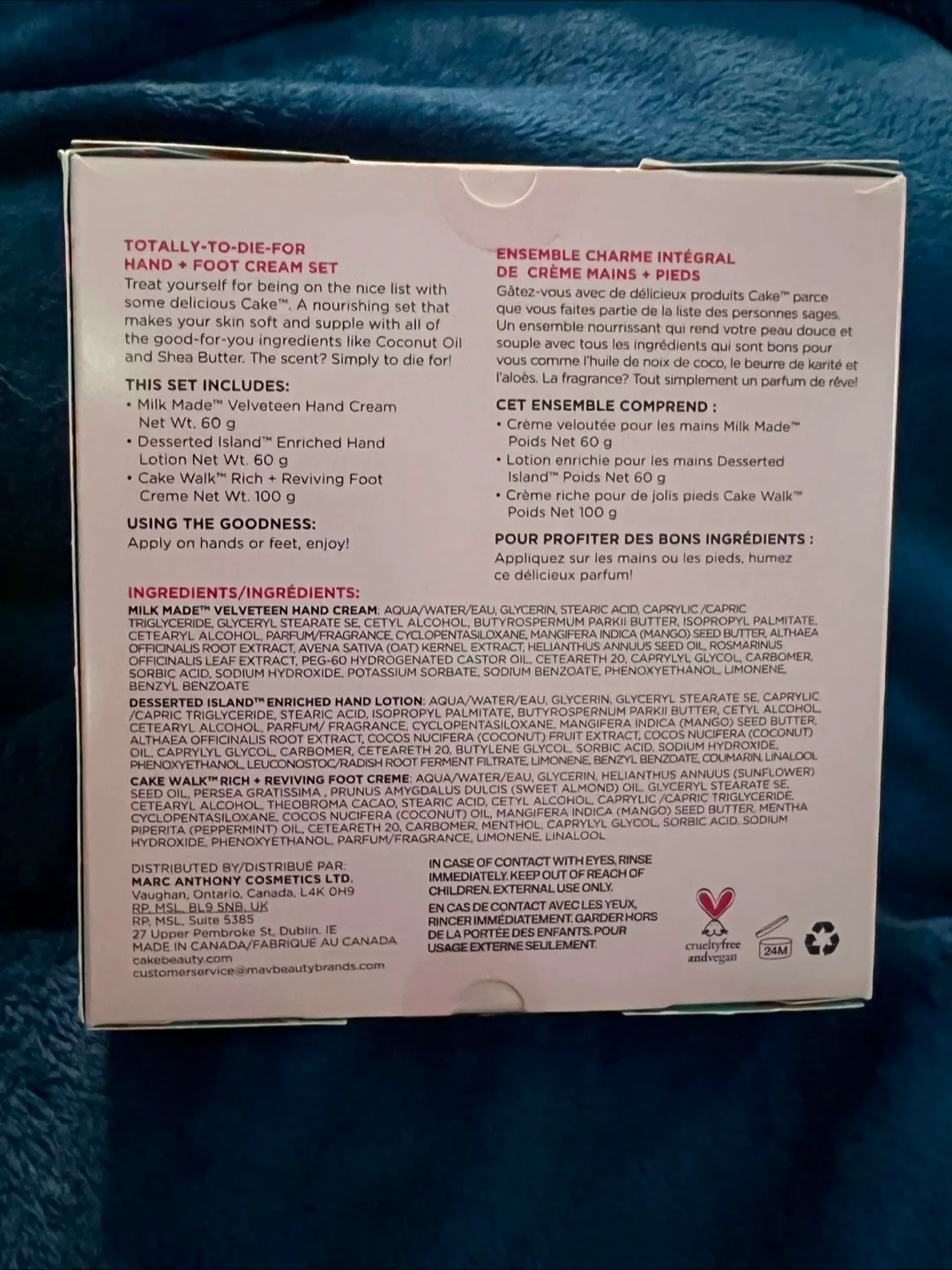 Cake Hand + Foot Cream Set - New image indicator(2)