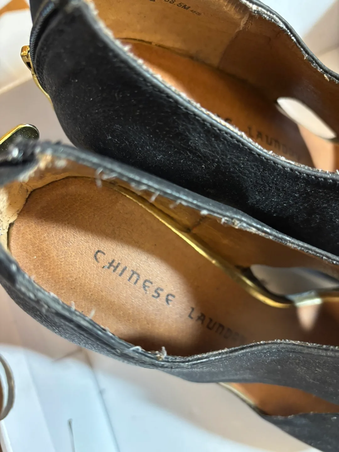 Chinese Laundry Jam Session Wedge Heels - Size 8 thumbnail