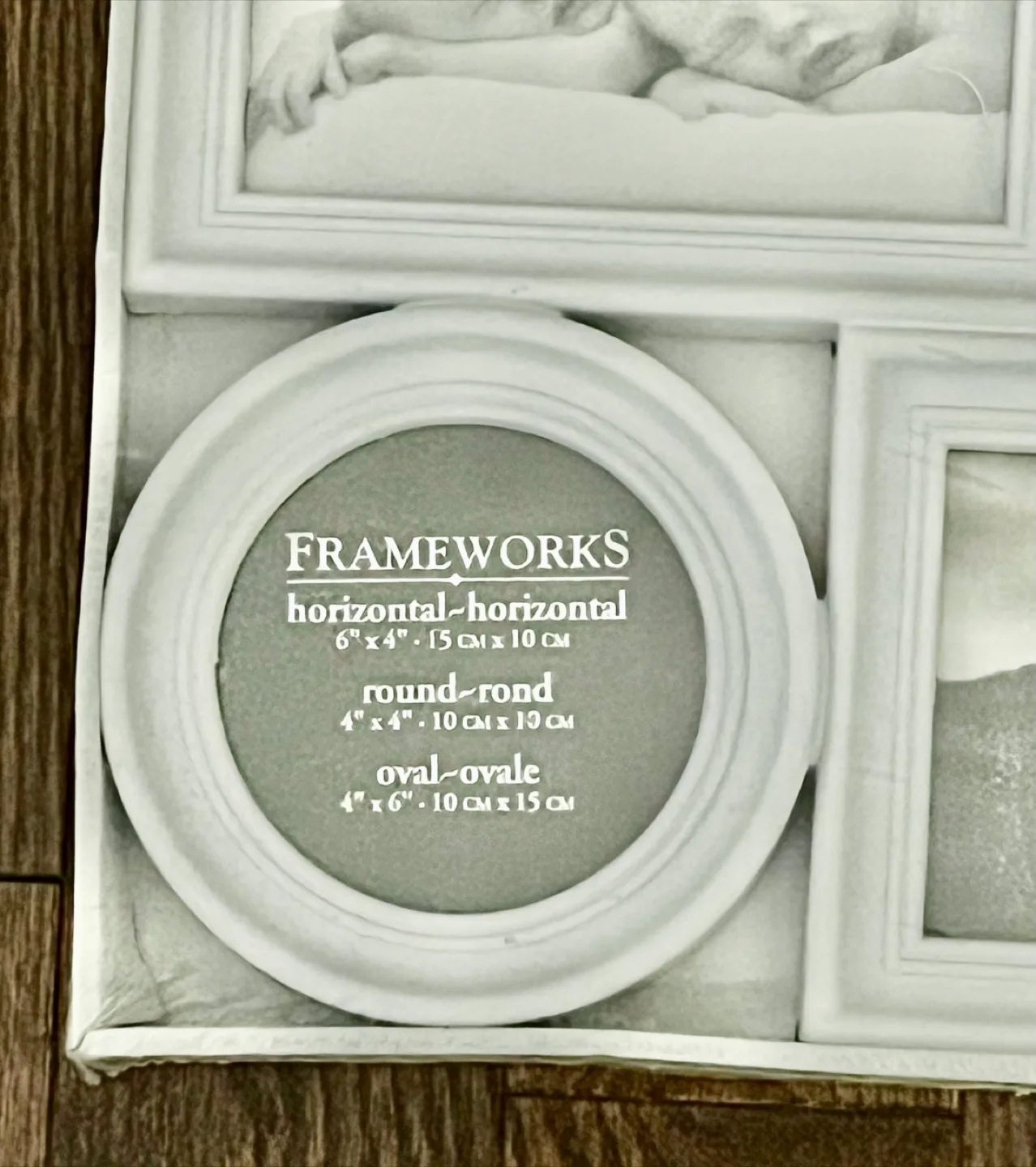 Frameworks White Collage Picture Frame - New in Box! image indicator(3)