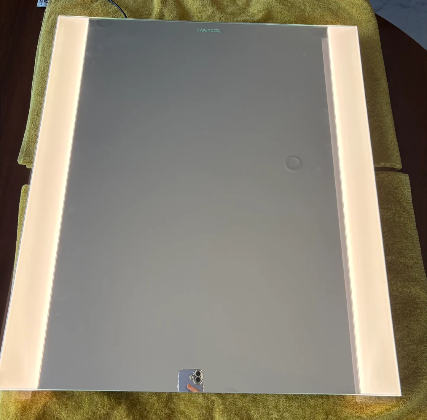 Duravit Plug In Illuminated LED Mirror 23-5/8" wide thumbnail