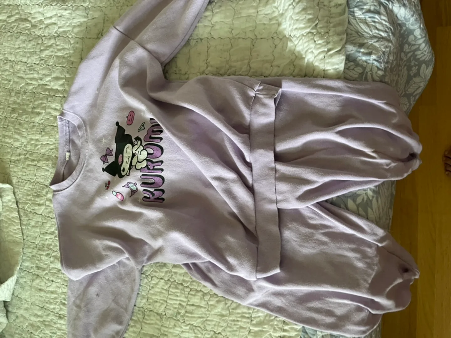 Kuromi Lilac Sweatshirt - Size 13 thumbnail