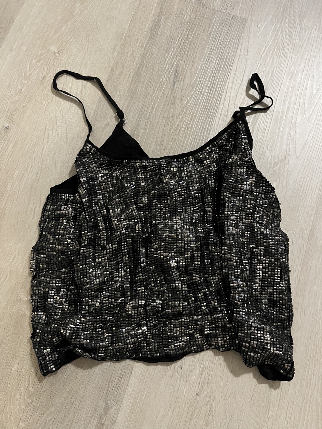 Sequin Cami Top - Size M
