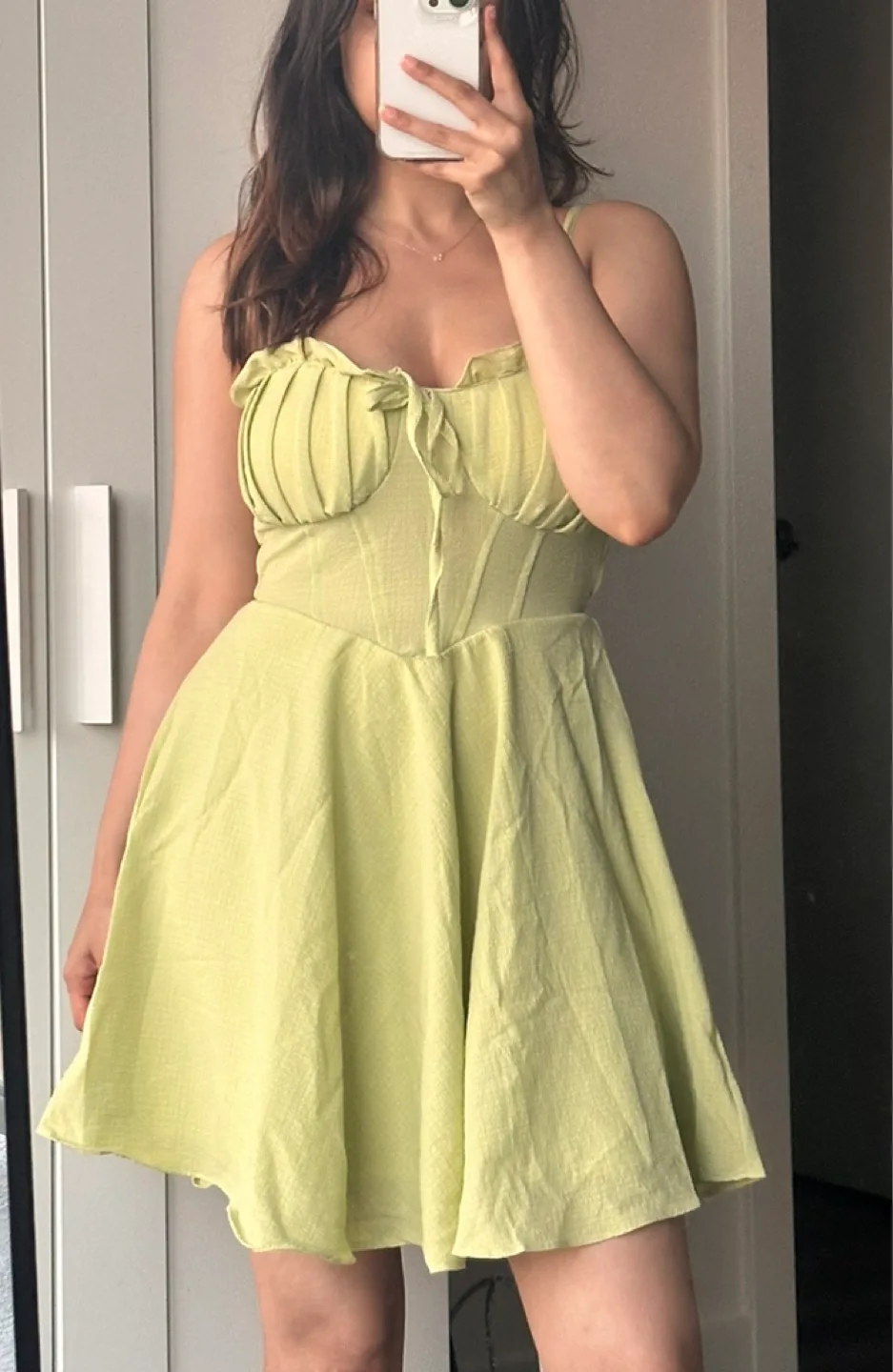 Green Mini Dress thumbnail
