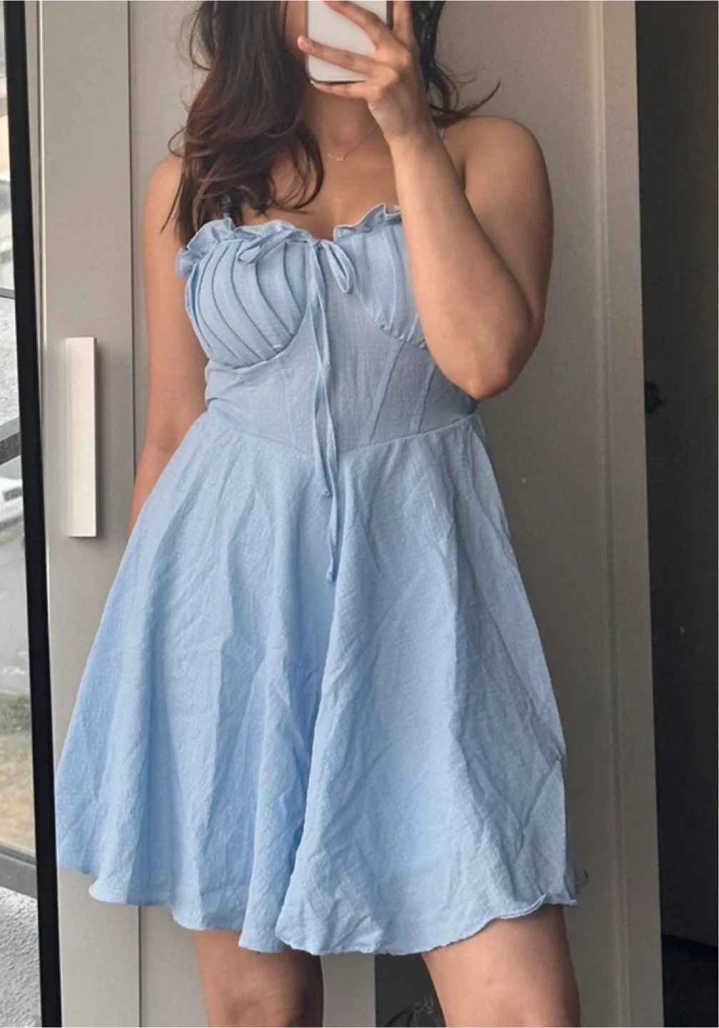 Blue Mini Dress thumbnail