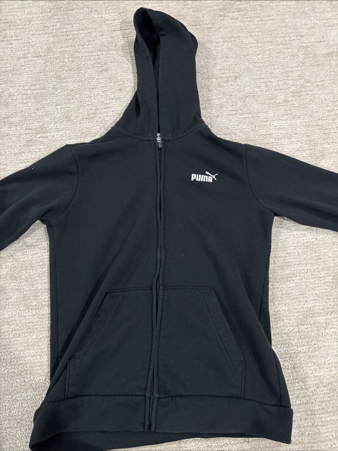 Kids XL zip up puma hoodie - photo 4