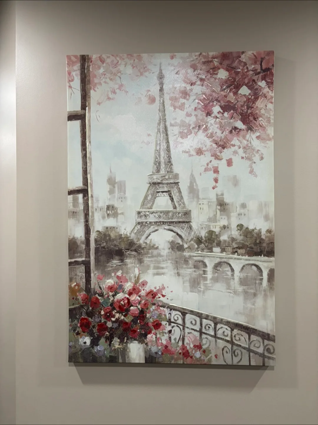 Eiffel Tower Canvas Wall Art thumbnail