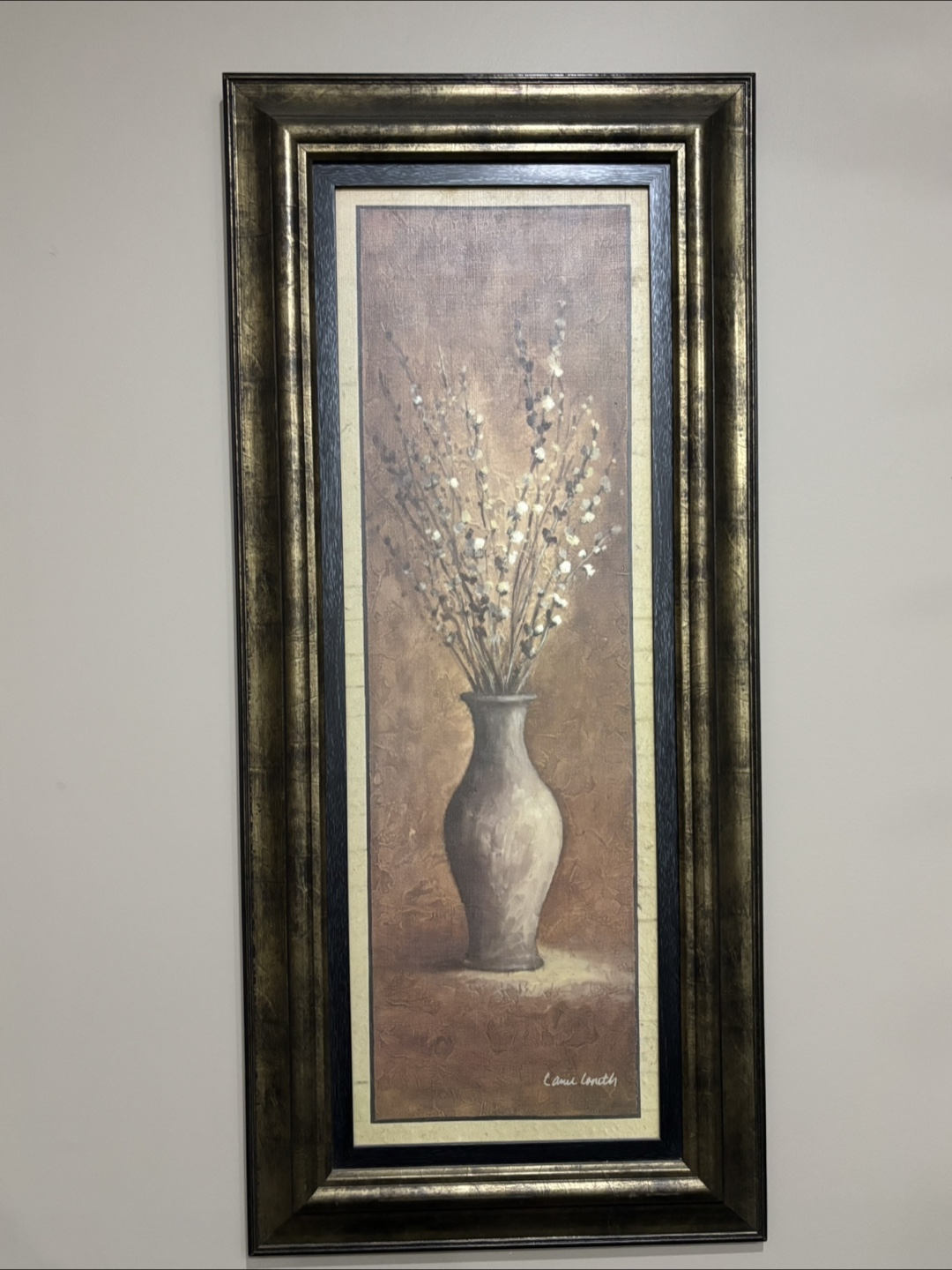 Framed Vase Art