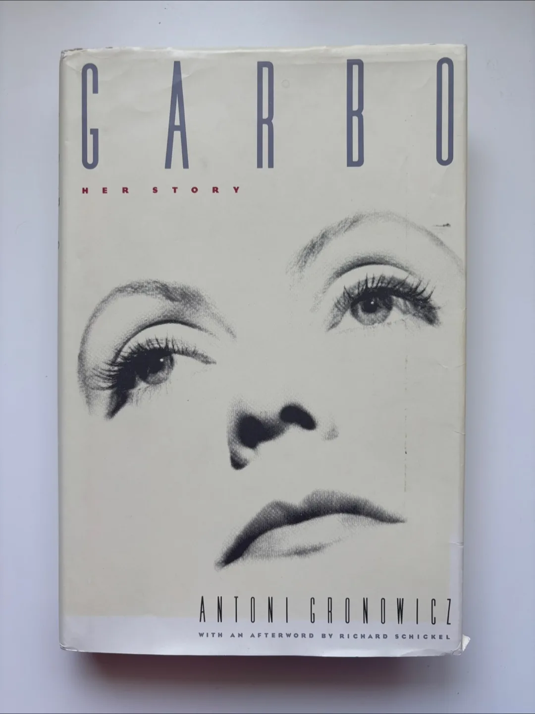 Garbo Her Story by Antoni Gronowicz hardcover thumbnail